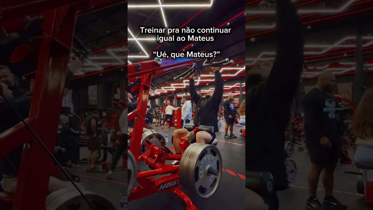 Manda pro seu amigo que precisa treinar mais que nem o Mateus