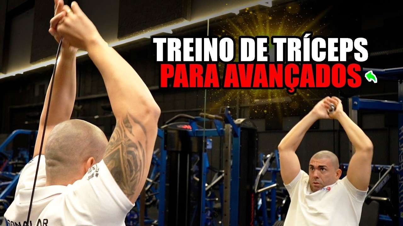 Treino de tríceps para avançados