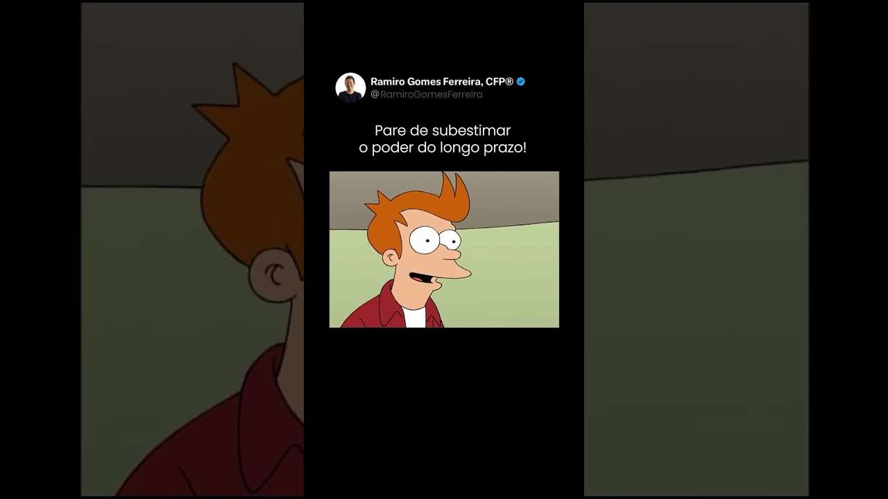 A prova definitiva de que você deve começar a investir hoje...  #educaçãofinanceiracdv