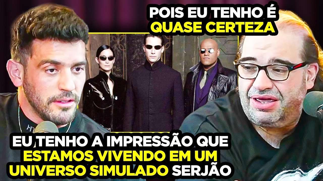 VIVEMOS EM UMA SIMULAÇÃO? SACANI e GORGONOID DEBATEM a TEORIA da MATRIX