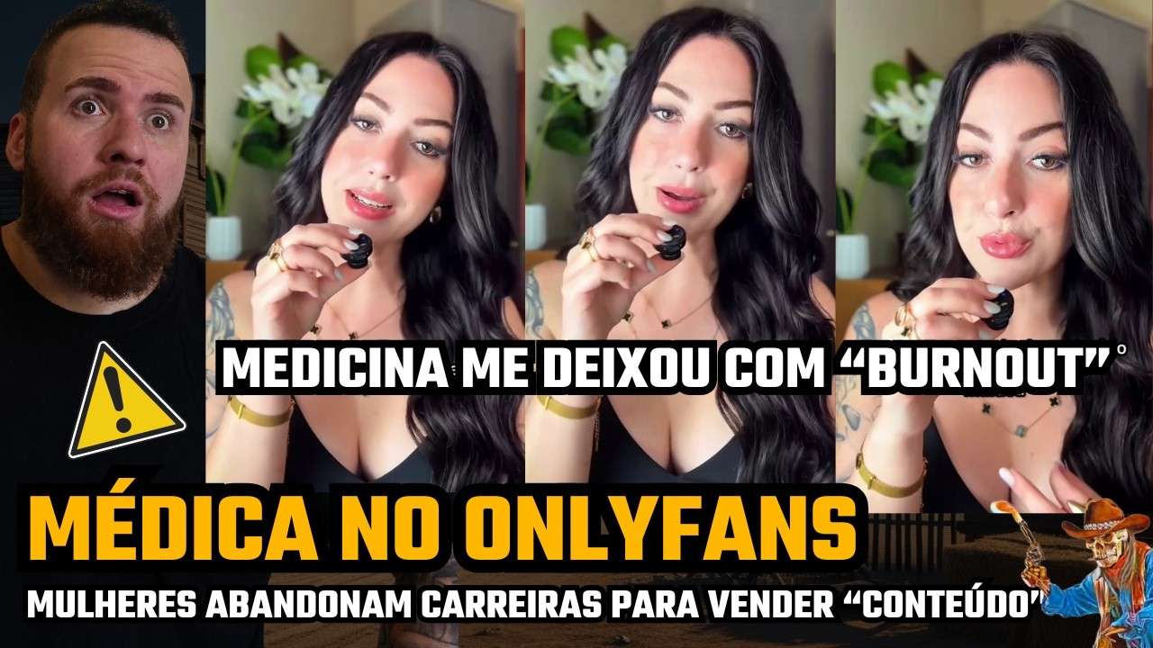 MÉDICA ABANDONA A PROFISSÃO E DECIDE VENDER "CONTEÚDO"