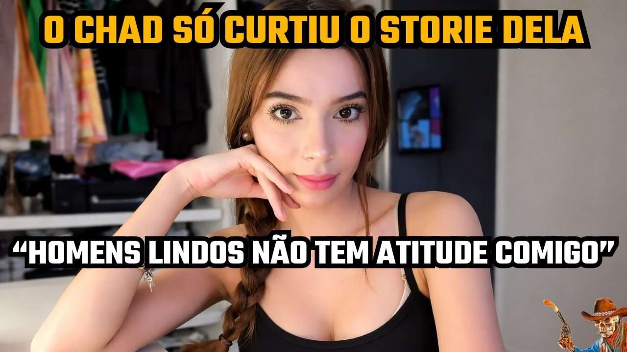 ELE É LINDO, MAS SÓ CURTE MEUS STORIES. "NINGUÉM" TEM ATITUDE COMIGO!